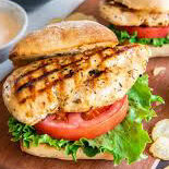 Grilled chicken sandwich